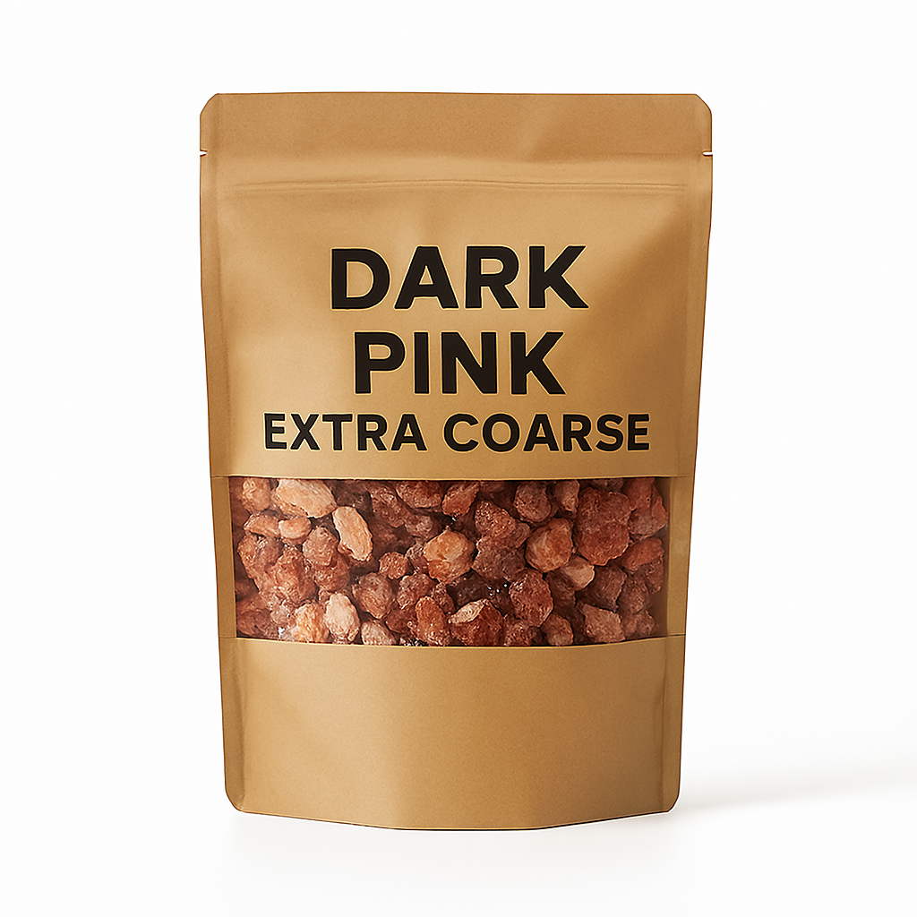 Himalayan Dark Pink Salt (Bulk) |  Extra Coarse(4.0-6.0mm) | Natural & Mineral-Rich | Custom Packaging Available