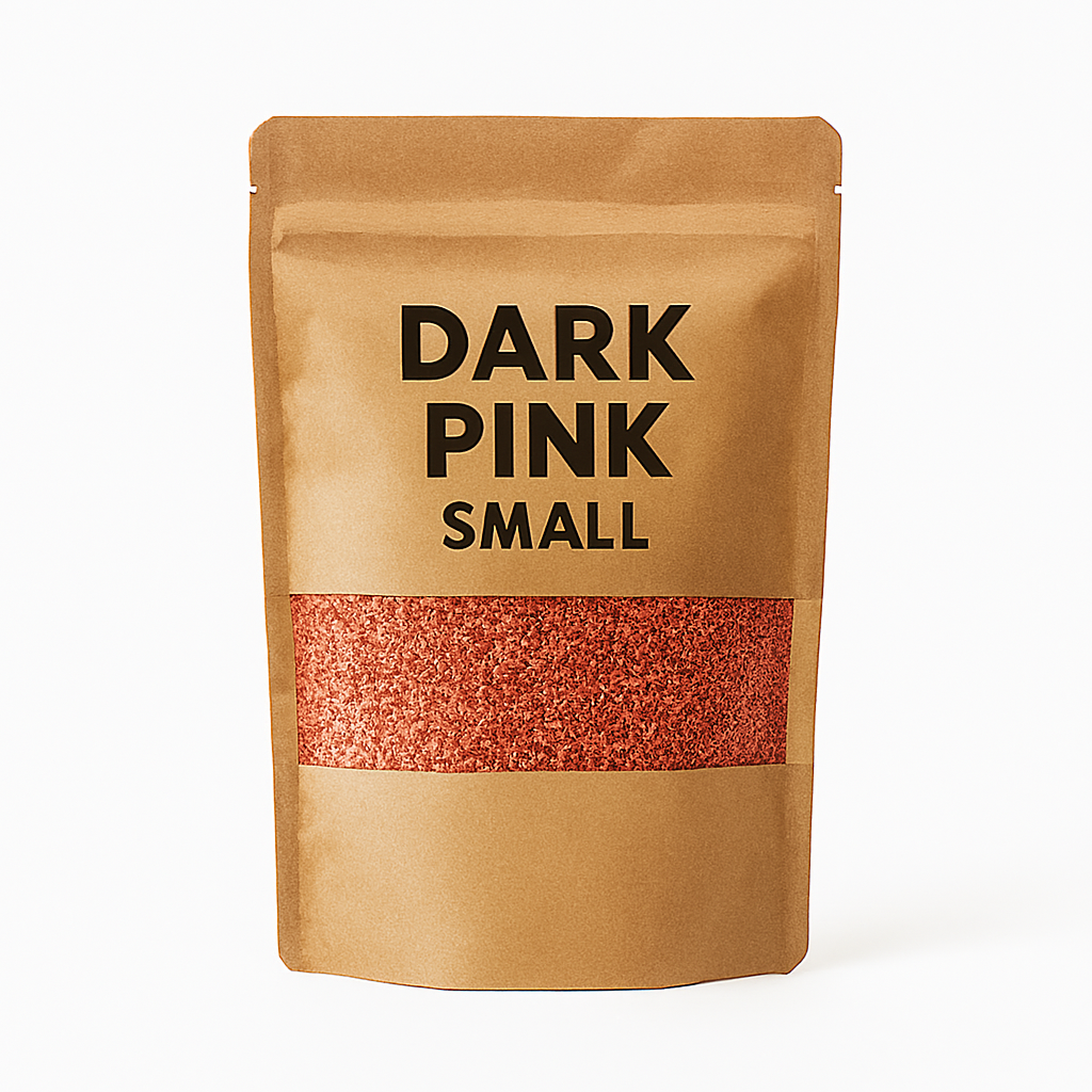 Himalayan Dark Pink Salt (Bulk) |  Small (1.0-2.0mm) | Natural & Mineral-Rich | Custom Packaging Available