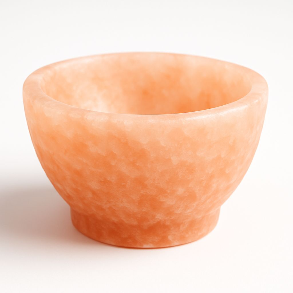 Himalayan Pink Salt Bowl – Handcrafted Natural Salt Serving & Cooking Bowl